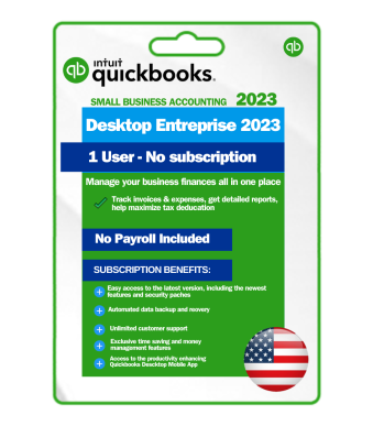 Quickbooks Desktop Enterprise 2023 Lifetime