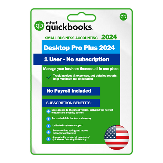 Quickbooks Desktop Pro Plus 2024 Lifetime